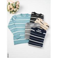 0048-1 МІКС Светр жіночий кашеміровий напівбатал (мікс кольорів: 5 од: 48-52 | універсальний)