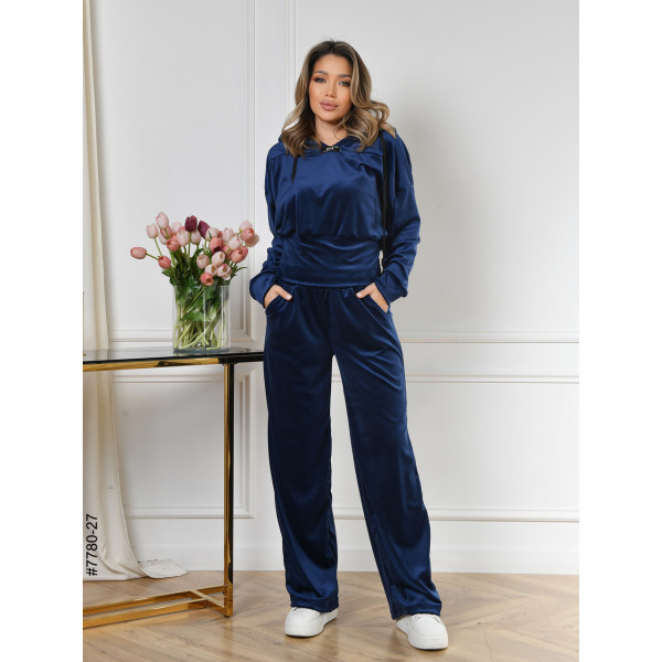 7780-27 Спортивний костюм жіночий велюр норма (4 од: 44,46,48,50)