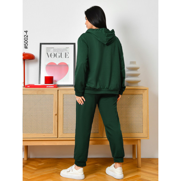 5002-4 Спортивний костюм жіночий двонитка на блискавці батал (4 од: 50,52,54,56)