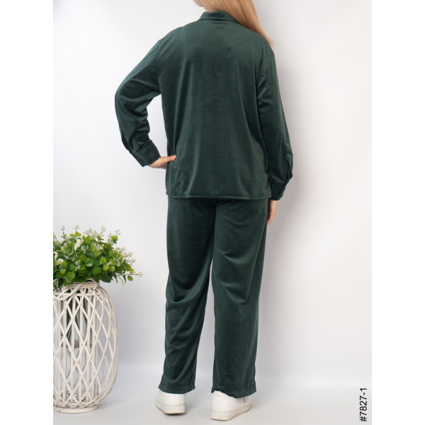 7827-1 Костюм жіночий велюр (4 од: 44,46,48,50)