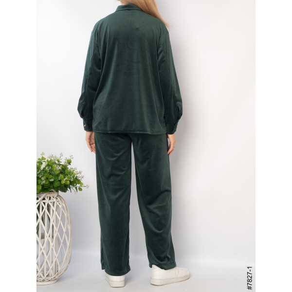 7827-1 Костюм жіночий велюр (4 од: 44,46,48,50)