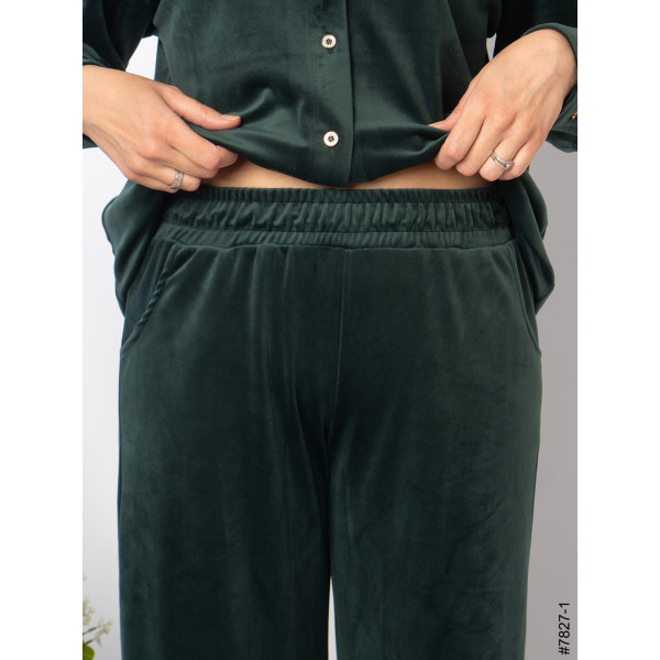 7827-1 Костюм жіночий велюр (4 од: 44,46,48,50)