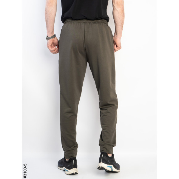 3100-5 Спортивні штани чоловічі на манжеті двунитка норма (4 од: 48,50,52,54)