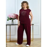 3128-12 Спортивний костюм жіночий креп батал (4 од: 50,52,54,56)