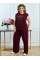 3128-12 Спортивний костюм жіночий креп батал (4 од: 50,52,54,56)
