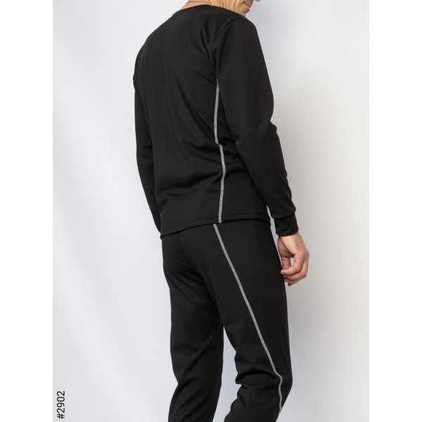 2902 Термобілизна чоловіча мікродайвінг на флісі норма (5 од: M.L.XL.2XL.3XL)