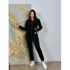 5244-31 Спортивний костюм жіночий на блискавці велюр норма (5 од: 44,46,48,50,52)