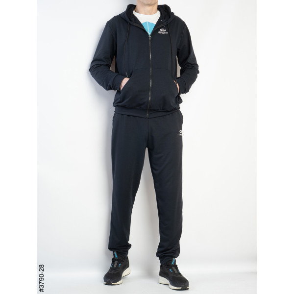 3790-28 Спортивний костюм чоловічий на манжеті двонитка норма (5 од: 48,50,52,54,56)