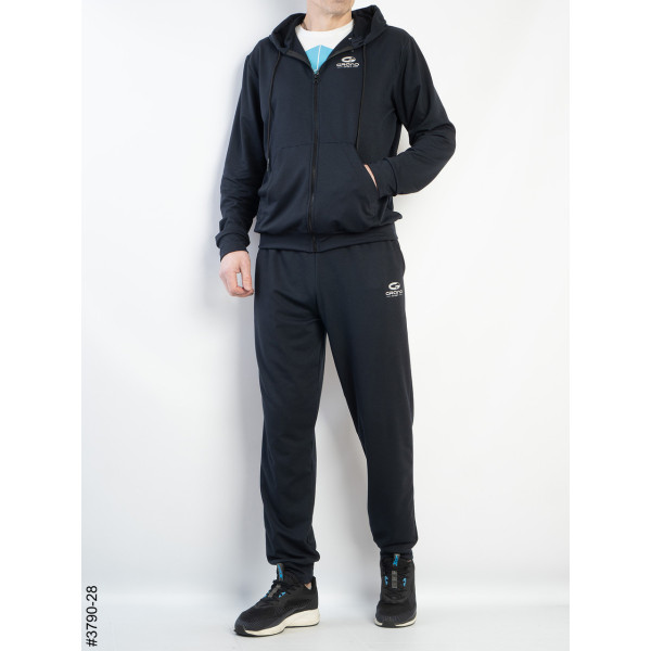 3790-28 Спортивний костюм чоловічий на манжеті двонитка норма (5 од: 48,50,52,54,56)