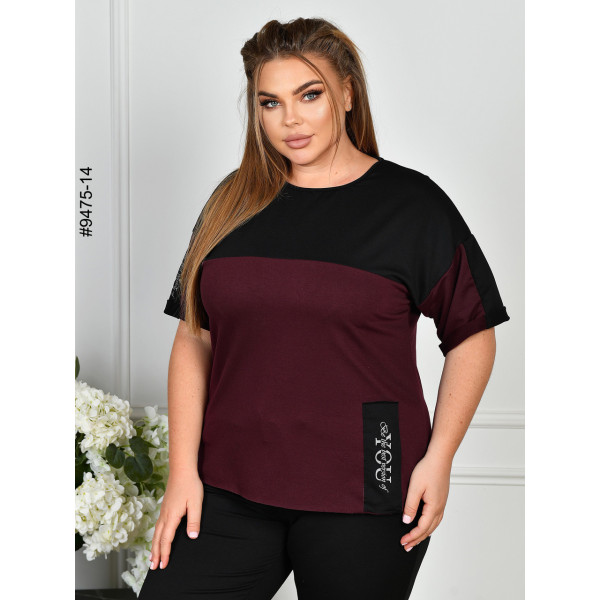 9475-14 Спортивний костюм жіночий двунитка батал (4 од: 54,56,58,60)