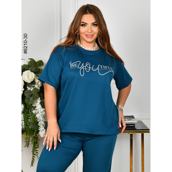 6210-30 Спортивний костюм жіночий двонитка батал (4 од: 54,56,58,60)