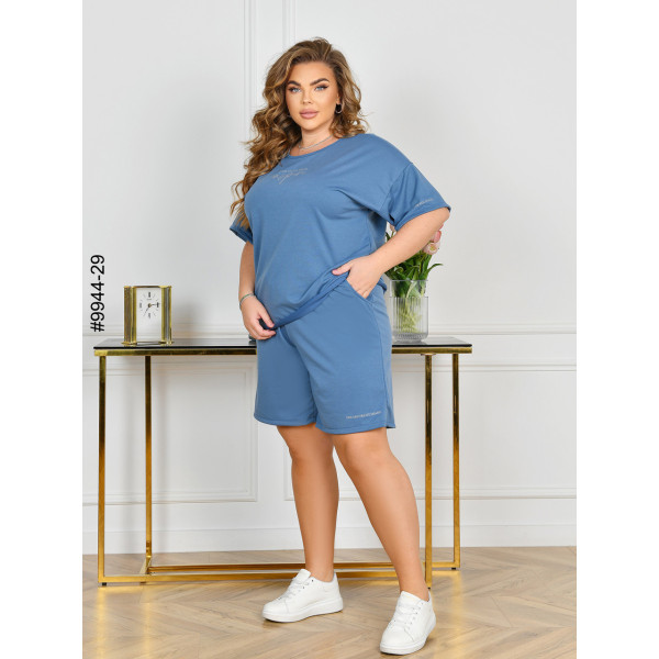 9944-29 Спортивний костюм жіночий двонитка батал (4 од: 54,56,58,60)