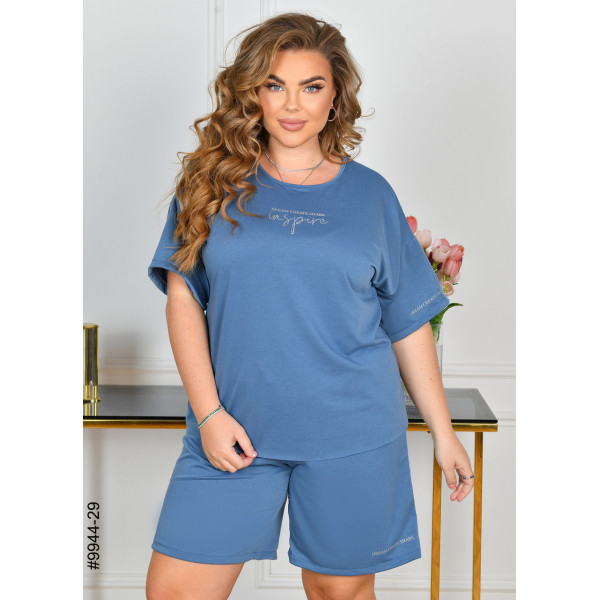 9944-29 Спортивний костюм жіночий двонитка батал (4 од: 54,56,58,60)