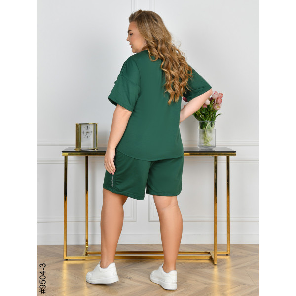 9504-3 Спортивний костюм жіночий двонитка батал (4 од: 54,56,58,60)