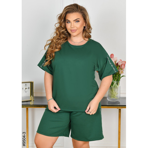 9504-3 Спортивний костюм жіночий двонитка батал (4 од: 54,56,58,60)
