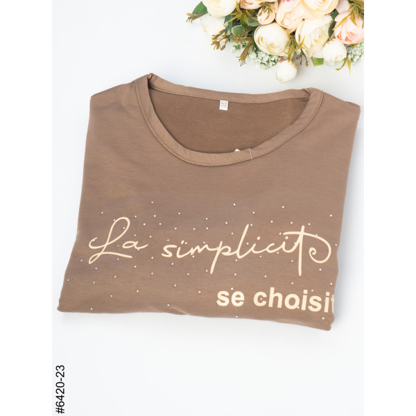 6420-23 Спортивний костюм жіночий двонитка напівбатал (3 од: 48,50,52)