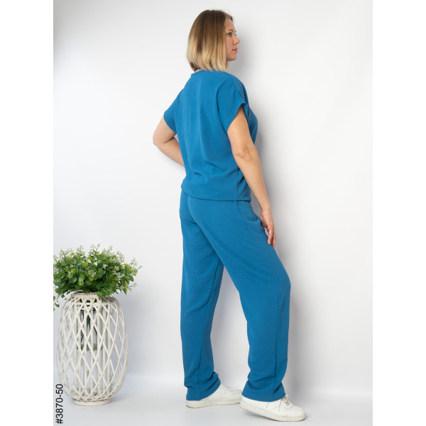 3870-50 Спортивний костюм жіночий креп батал (4 од: 50,52,54,56)