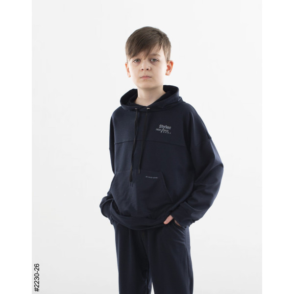 2230-26 Спортивний костюм двонитка підліток (4 од: 36,38,40,42)