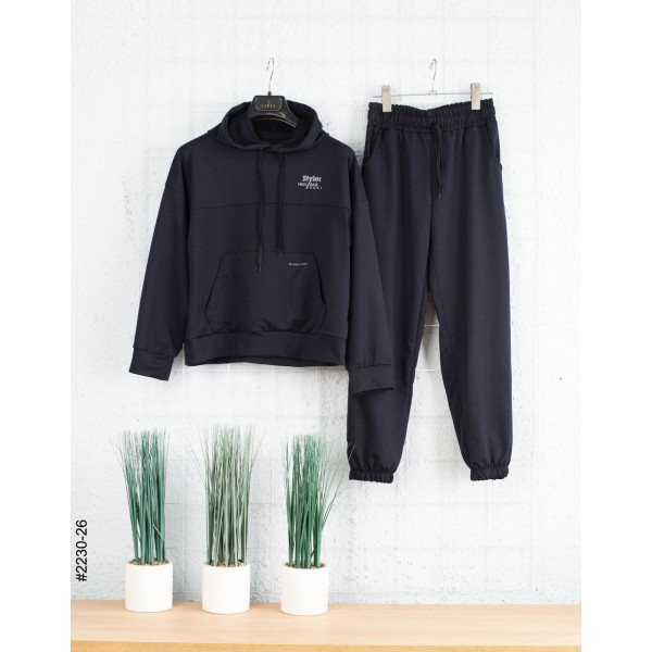 2230-26 Спортивний костюм двонитка підліток (4 од: 36,38,40,42)