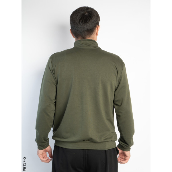 9137-5 Толстовка чоловіча на блискавці двонитка (5 од: 48,50,52,54,56)