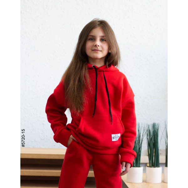 5720-15 Спортивний костюм тринитка на флісі підліток (4 од: 36,38,40,42)