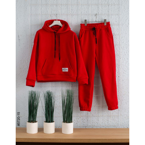 5720-15 Спортивний костюм тринитка на флісі підліток (4 од: 36,38,40,42)