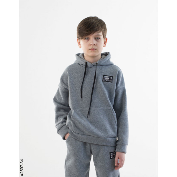 2597-34 Спортивний костюм тринитка на флісі підліток (4 од: 36,38,40,42)