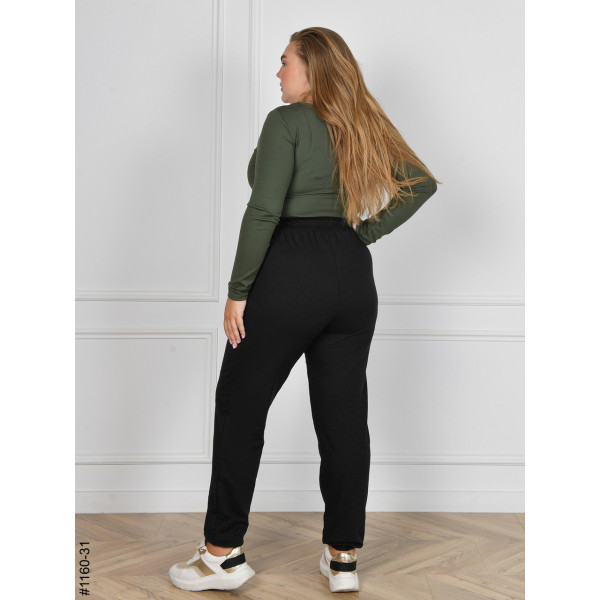 1160-31 Спортивні штани жіночі турецька двунитка батал (4 од: 54,56,58,60)