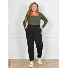 1160-31 Спортивні штани жіночі турецька двунитка батал (4 од: 54,56,58,60)