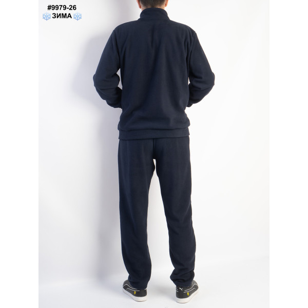9979-26 Спортивный костюм мужской прямые брюки polar флис норма (4 ед: 48,50,52,54)