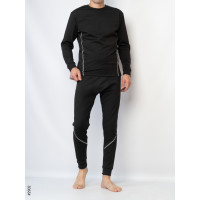 2902 Термобілизна чоловіча мікродайвінг на флісі норма (5 од: M.L.XL.2XL.3XL)
