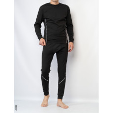 2902 Термобілизна чоловіча мікродайвінг на флісі норма (5 од: M.L.XL.2XL.3XL)