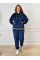 8383-26 Спортивний костюм жіночий на блискавці велюр напівбатал (4 од: 48,50,52,54)