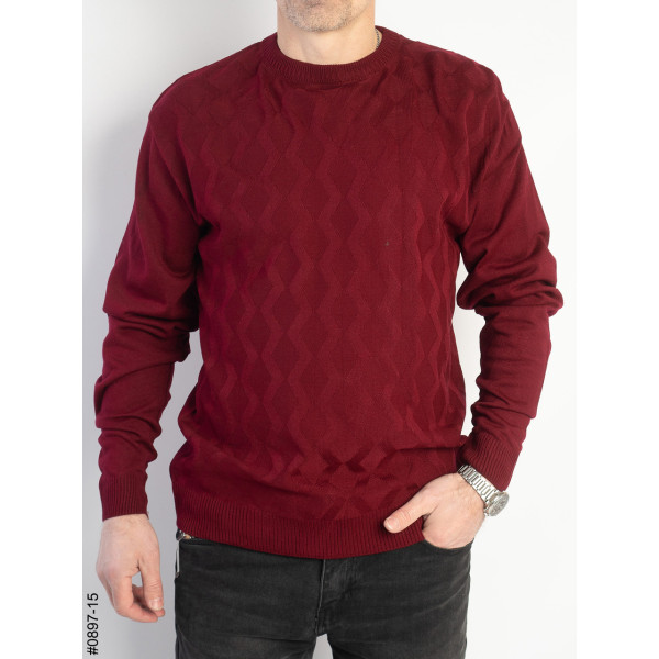 0897-15 Светр чоловічий норма (3 од: XXL,3XL,4XL)