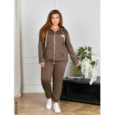 5002-62 Спортивний костюм жіночий двонитка на блискавці батал (4 од: 50,52,54,56)