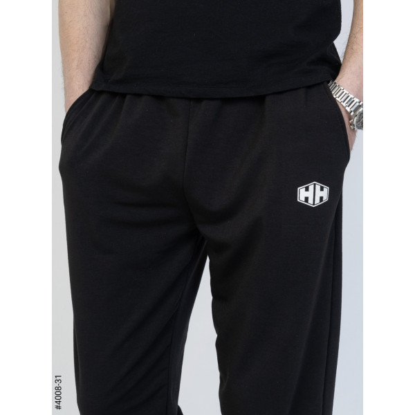 4008-31 Спортивні штани чоловічі прямі двунитка батал (5 од: 50,52,54,56,58)