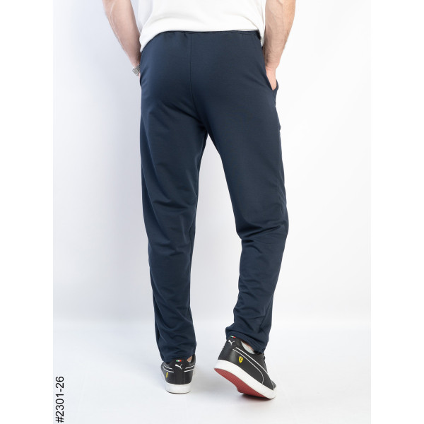 2301-26 Спортивні штани чоловічі прямі двунитка батал (5 од: 50,52,54,56,58)
