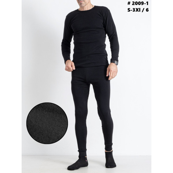 2009-1 Термобелье мужское на байке норма (6 ед: S.M.L.XL.2XL.3XL)