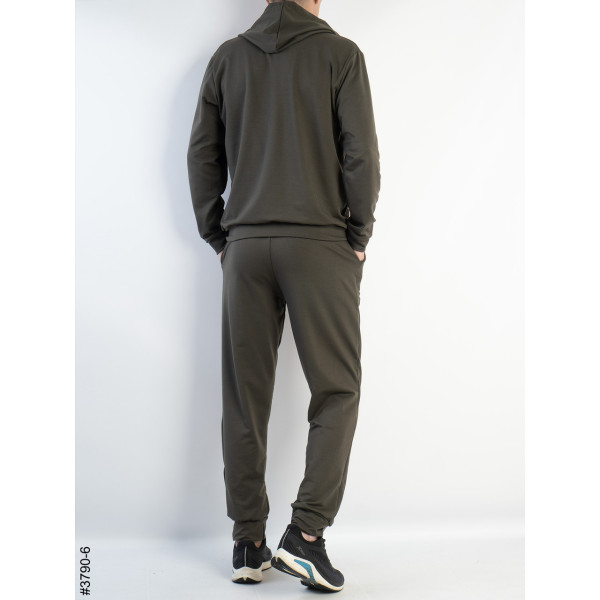 3790-6 Спортивний костюм чоловічий на манжеті двонитка норма (5 од: 48,50,52,54,56)