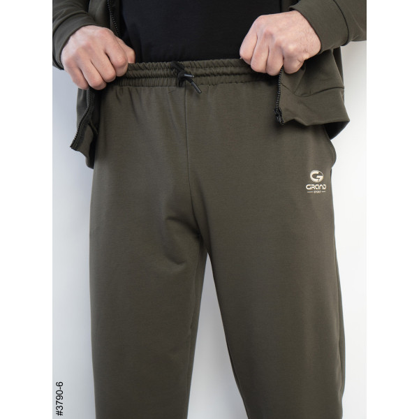 3790-6 Спортивний костюм чоловічий на манжеті двонитка норма (5 од: 48,50,52,54,56)