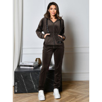 6101-19 Спортивний костюм жіночий на блискавці велюр норма (5 од: 44,46,48,50,52)