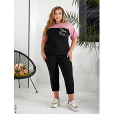 7102-8 Спортивний костюм жіночий двунитка батал (5 од: 52,54,56,58,60)