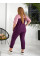 7102-58 Спортивний костюм жіночий двунитка батал (5 од: 52,54,56,58,60)