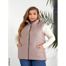 7003-23 Жилетка жіноча на холофайбері батал (3 од: 54,56,58)