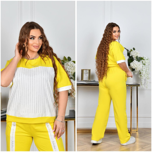 0342 Спортивний костюм жіночий батал (3 од: 2XL,3XL,4XL)