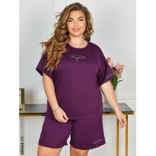 9944-11 Спортивний костюм жіночий двонитка батал (4 од: 54,56,58,60)