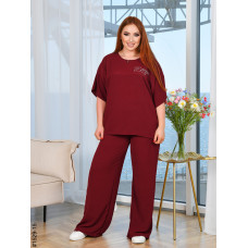 1529-15 Спортивний костюм жіночий креп батал (4 од: 50,52,54,56)