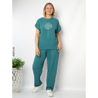 3870-30 Спортивний костюм жіночий креп батал (4 од: 50,52,54,56)