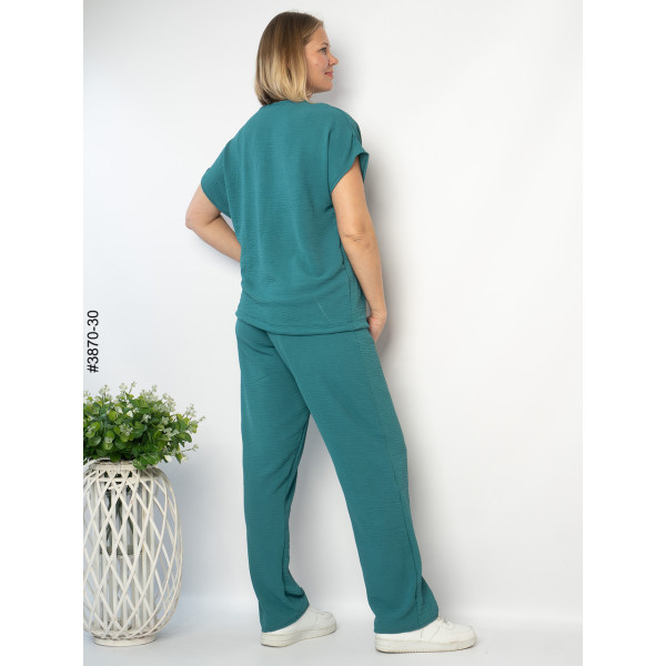 3870-30 Спортивний костюм жіночий креп батал (4 од: 50,52,54,56)