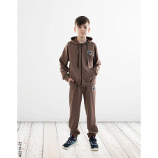 2210-22 Спортивний костюм на блискавці двонитка підліток (4 од: 36,38,40,42)